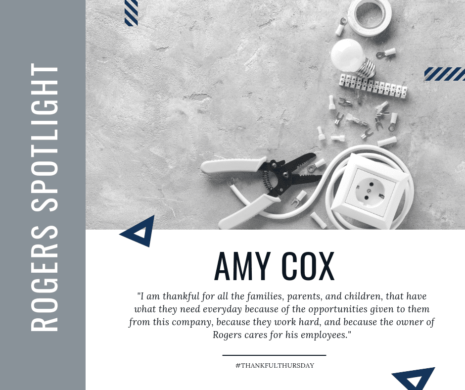 Rogers Spotlight: Amy Cox