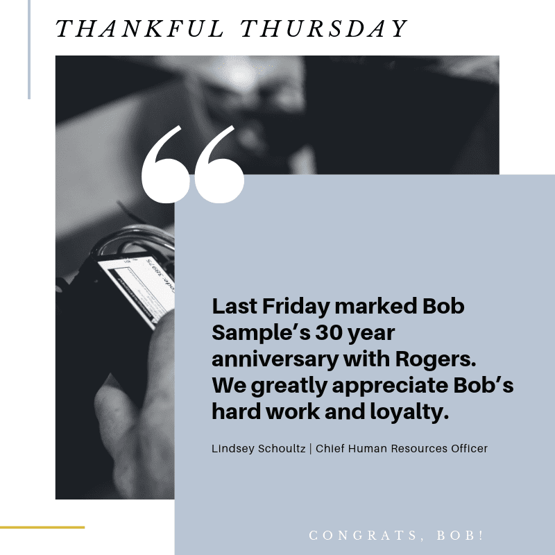 Rogers Spotlight: Bob Sample