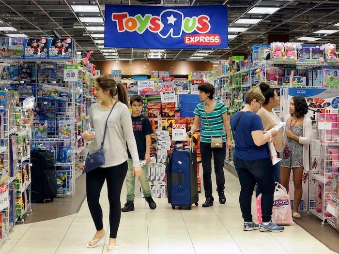 Macy's and Toys R Us
